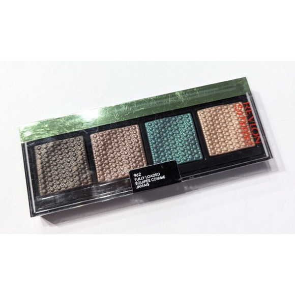 4/$20 REVLON So Fierce! Prismatic Halo Eye Shadow Quad, 962 Fully Loaded, 0.21oz - Picture 3 of 7
